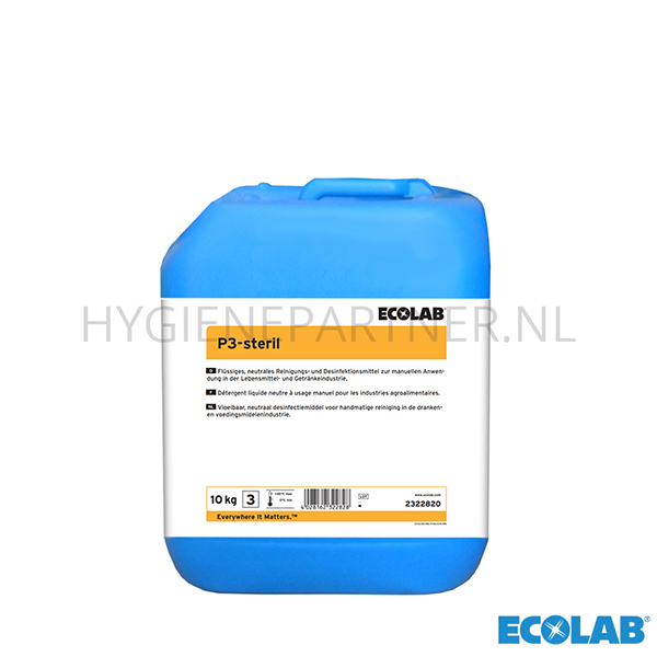RD051179 Ecolab P3-steril BEL reiniging en desinfectiemiddel 5 liter (BE)
